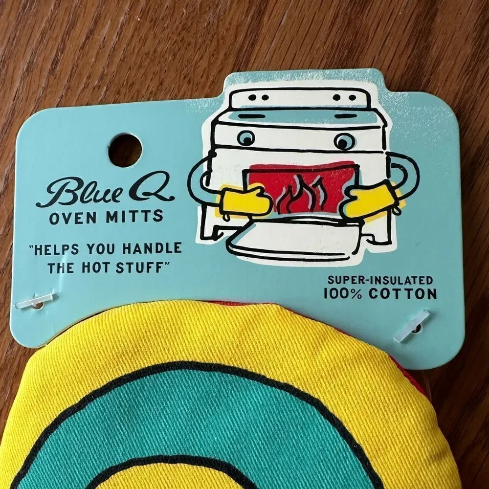 Blue Q Oven Mitt Cook Bake Mr Spice Guy